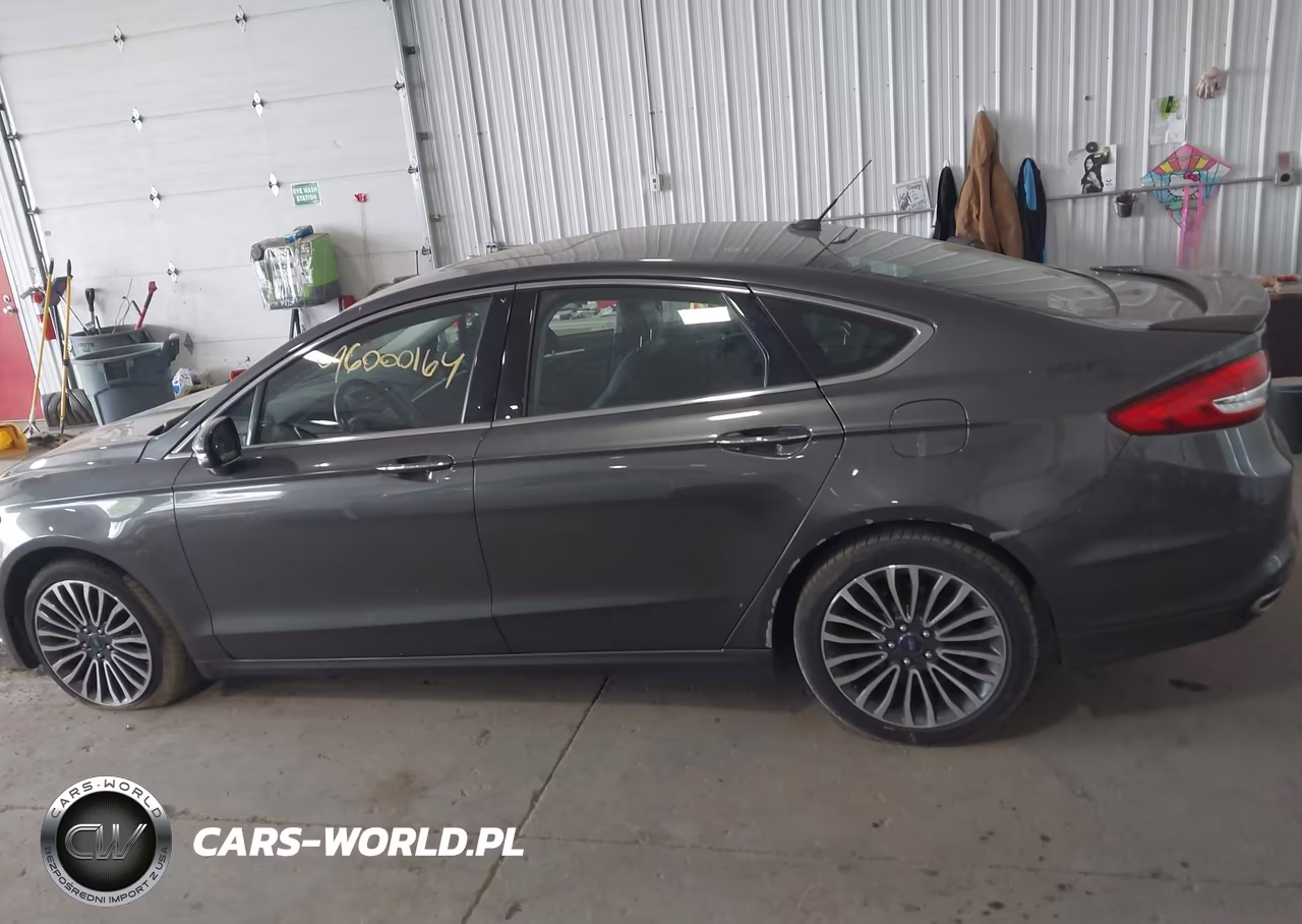 2017 Ford Fusion Titanium VIN:3FA6P0D91HR407843 - 14