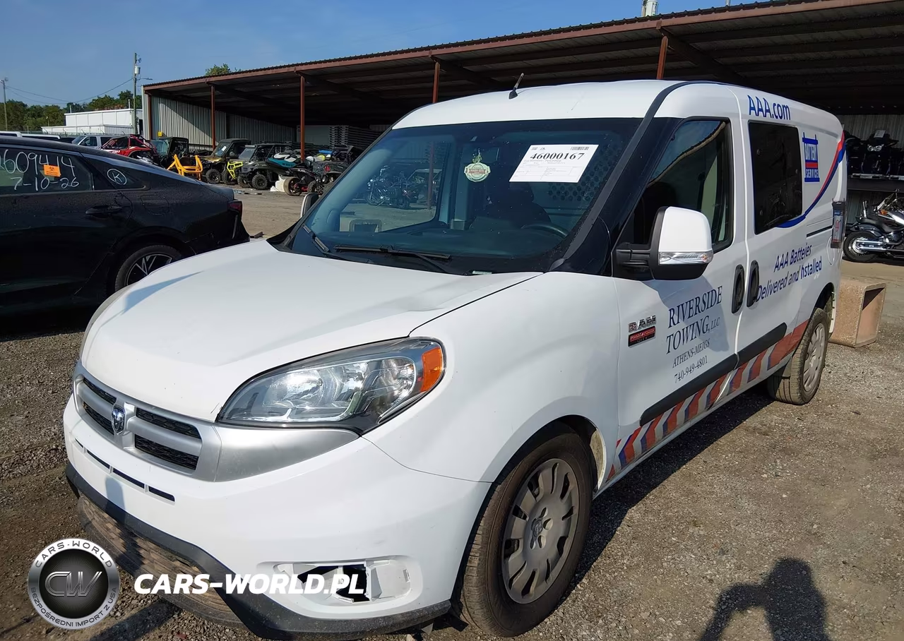 2017 Ram Promaster City Tradesman Slt VIN:ZFBERFBB1H6F42087 - 2