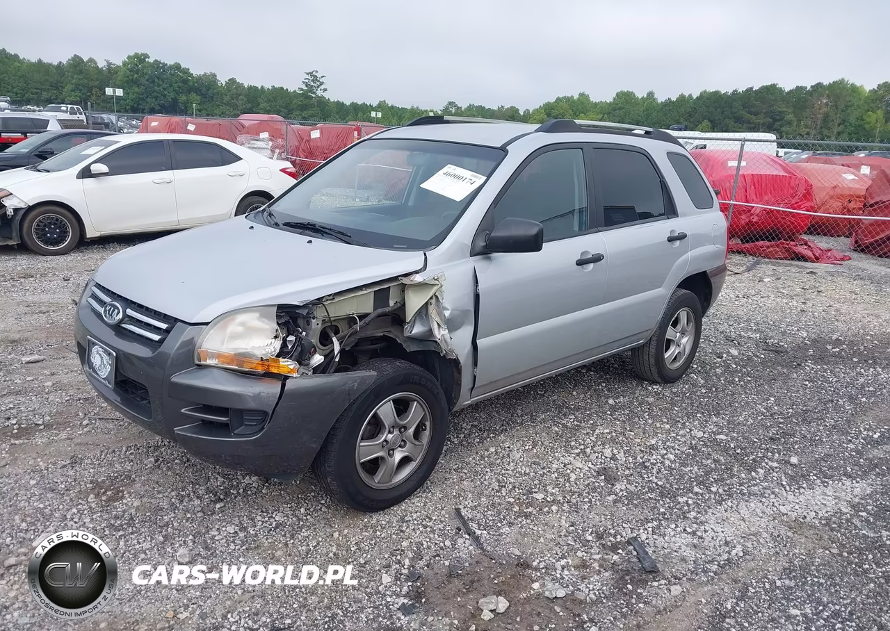 2008 Kia Sportage Lx VIN:KNDJF724287467774 - 2