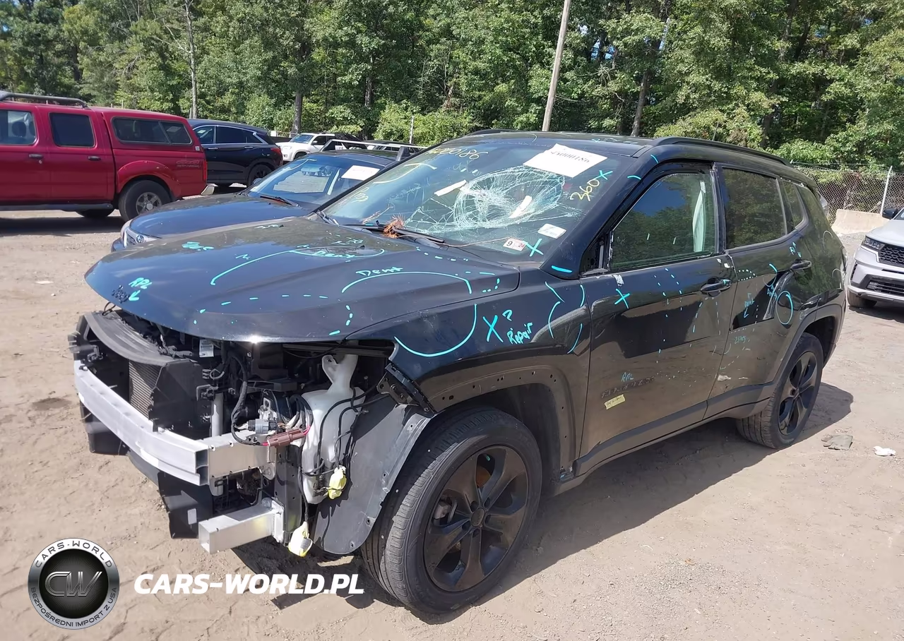 2020 Jeep Compass Altitude Fwd VIN:3C4NJCBB8LT166258 - 2