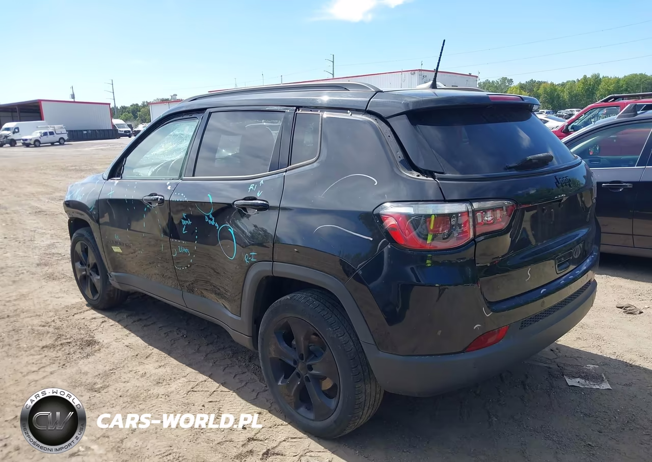 2020 Jeep Compass Altitude Fwd VIN:3C4NJCBB8LT166258 - 3
