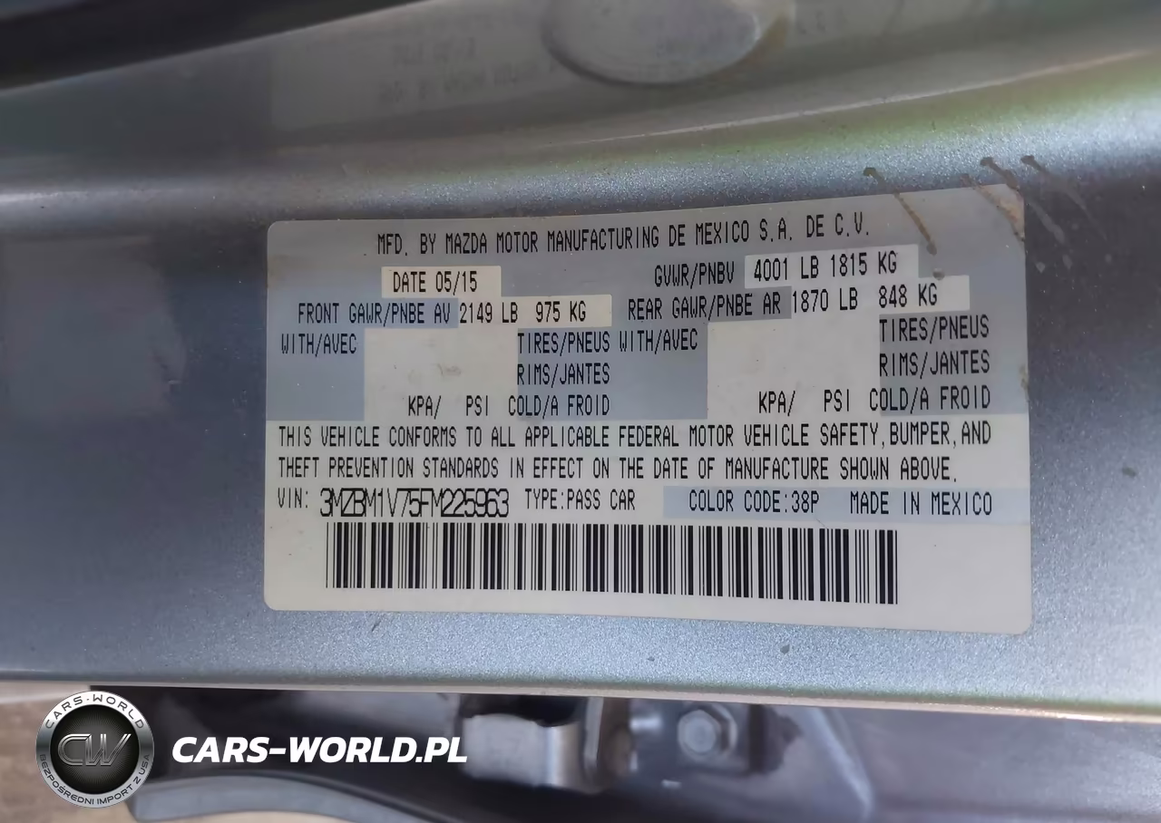 2015 Mazda Mazda3 I Touring VIN:3MZBM1V75FM225963 - 9