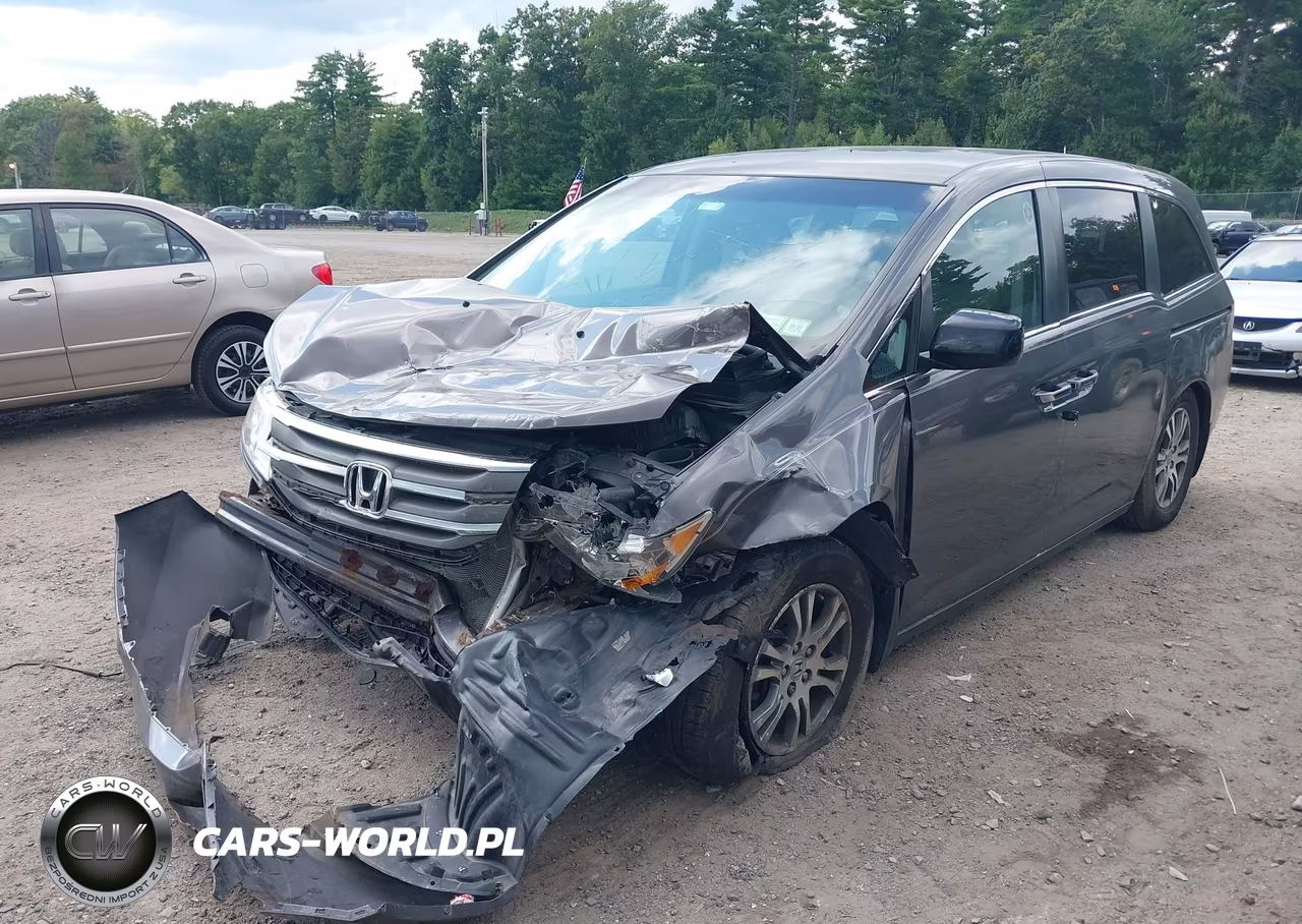 2013 Honda Odyssey Ex VIN:5FNRL5H47DB004623 - 2