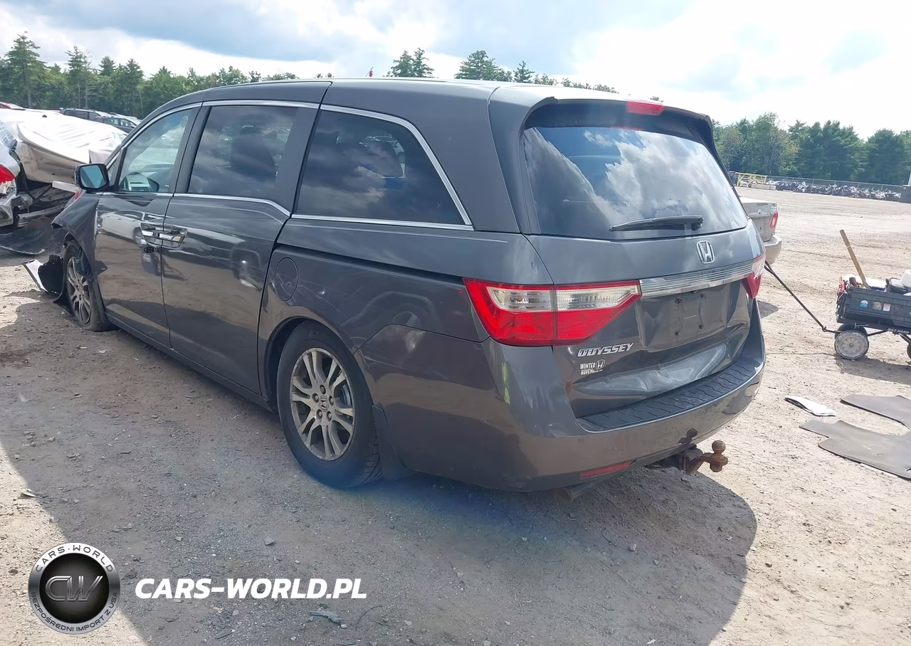 2013 Honda Odyssey Ex VIN:5FNRL5H47DB004623 - 3