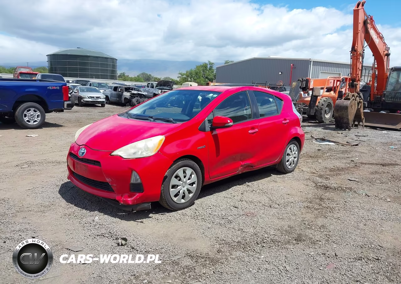 2013 Toyota Prius C Four-One-Three-Two VIN:JTDKDTB30D1555293 - 2