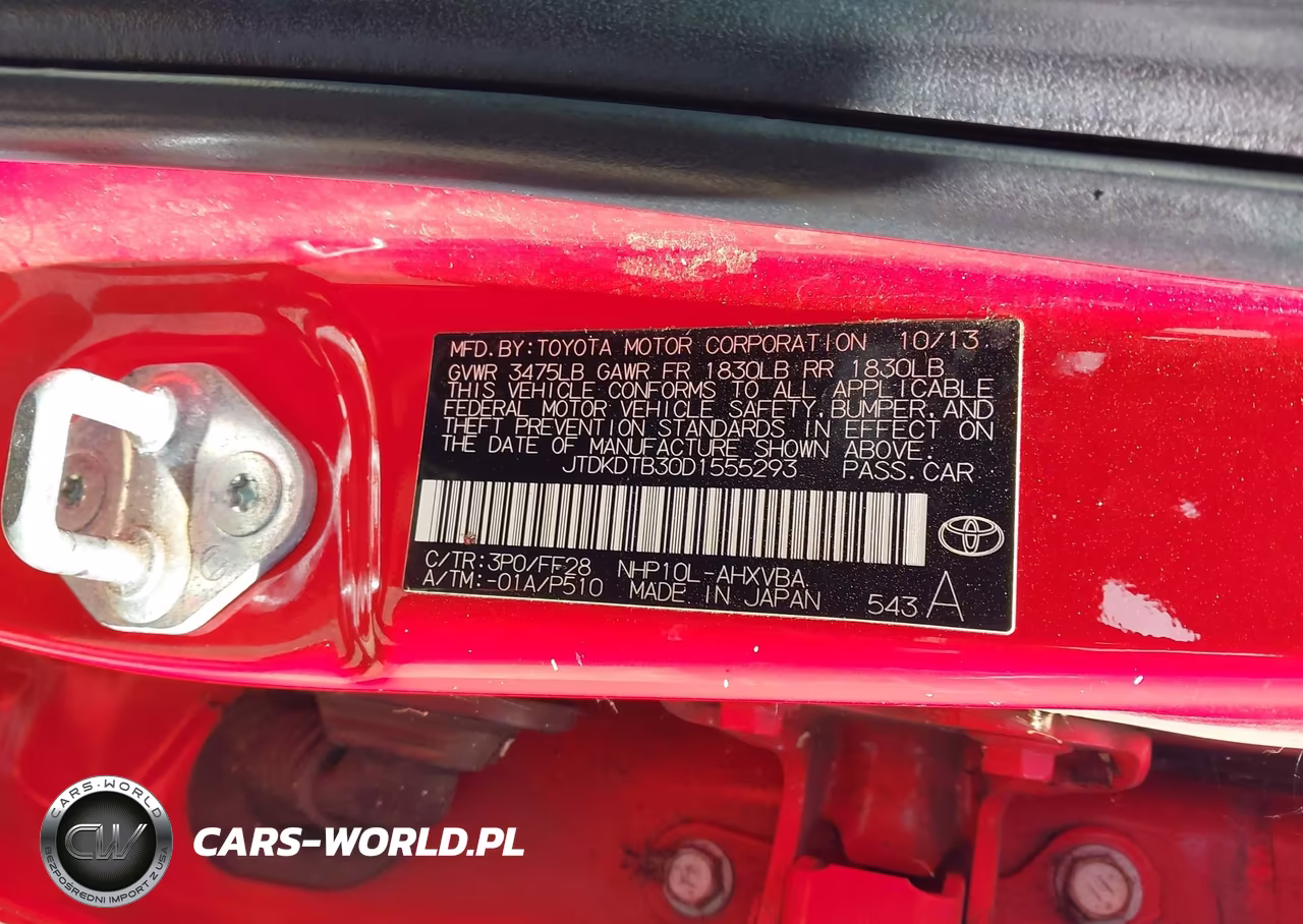 2013 Toyota Prius C Four-One-Three-Two VIN:JTDKDTB30D1555293 - 9