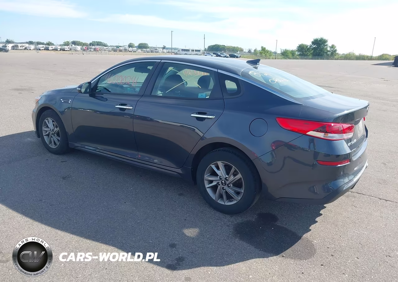 2019 Kia Optima Lx VIN:5XXGT4L35KG322234 - 3