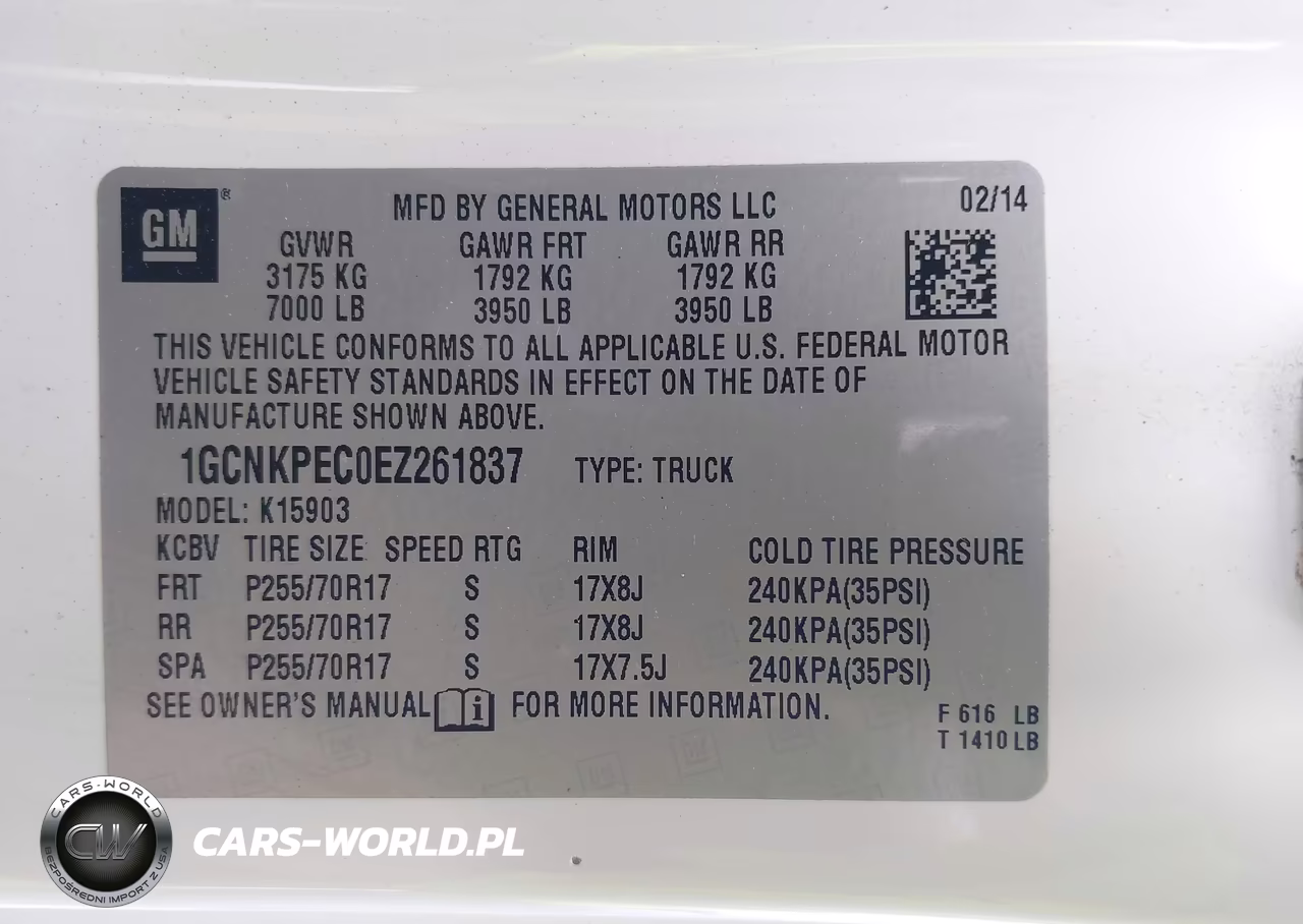 2014 Chevrolet Silverado 1500 Work Truck 2Wt VIN:1GCNKPEC0EZ261837 - 9