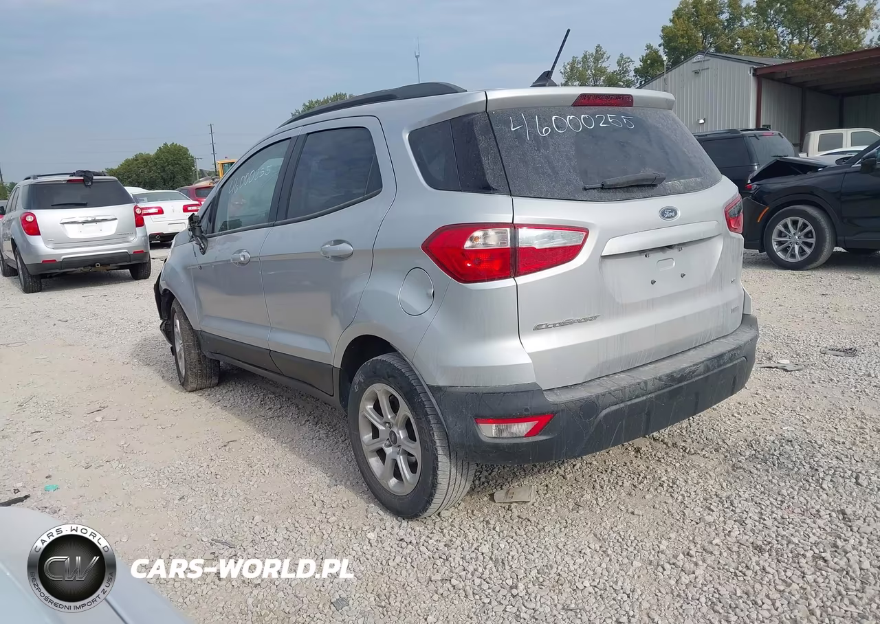 2019 Ford Ecosport Se VIN:MAJ3S2GE4KC306159 - 3