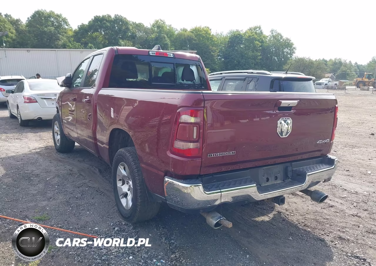 2019 Ram 1500 Big Horn-Lone Star 4X4 6'4 Box VIN:1C6SRFBT5KN515260 - 3