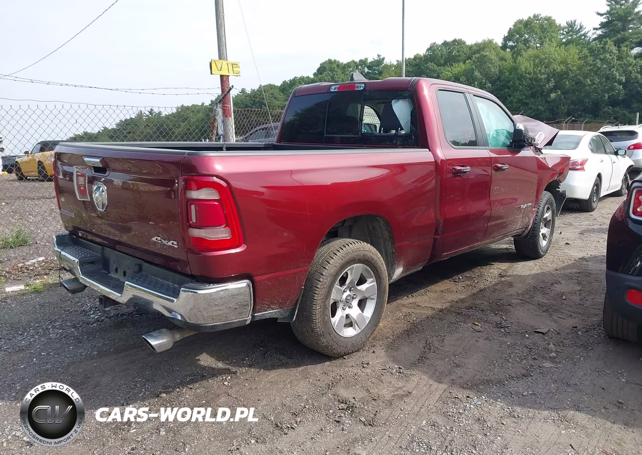 2019 Ram 1500 Big Horn-Lone Star 4X4 6'4 Box VIN:1C6SRFBT5KN515260 - 4
