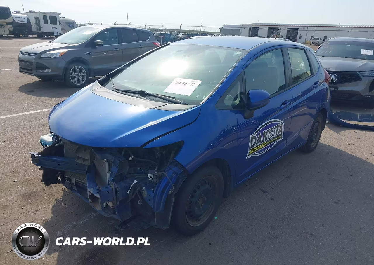 2016 Honda Fit Lx VIN:JHMGK5H58GX007705 - 2