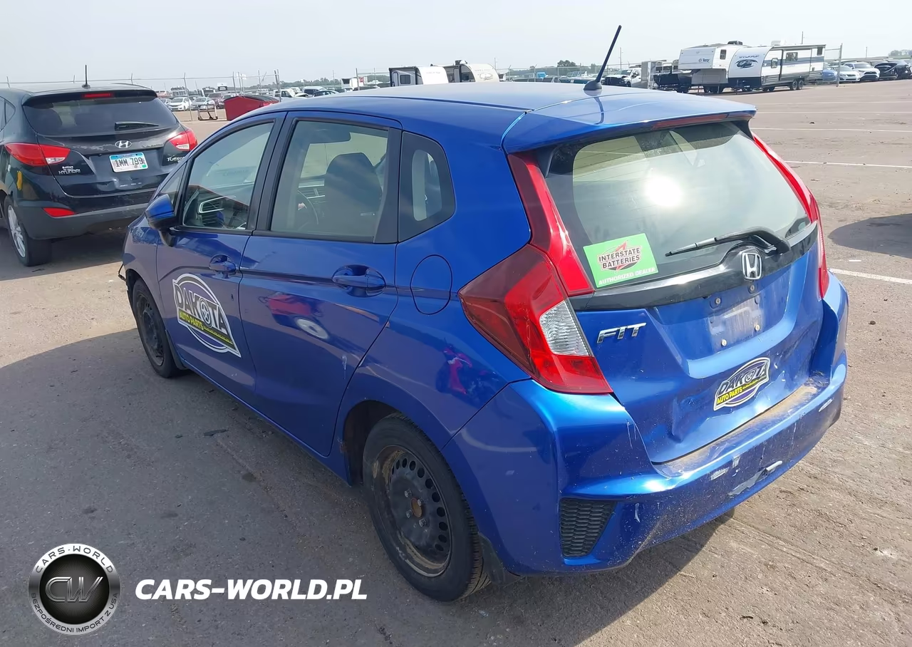 2016 Honda Fit Lx VIN:JHMGK5H58GX007705 - 3