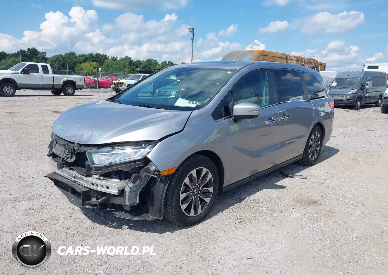 2021 Honda Odyssey Ex-L VIN:5FNRL6H78MB005294 - 2
