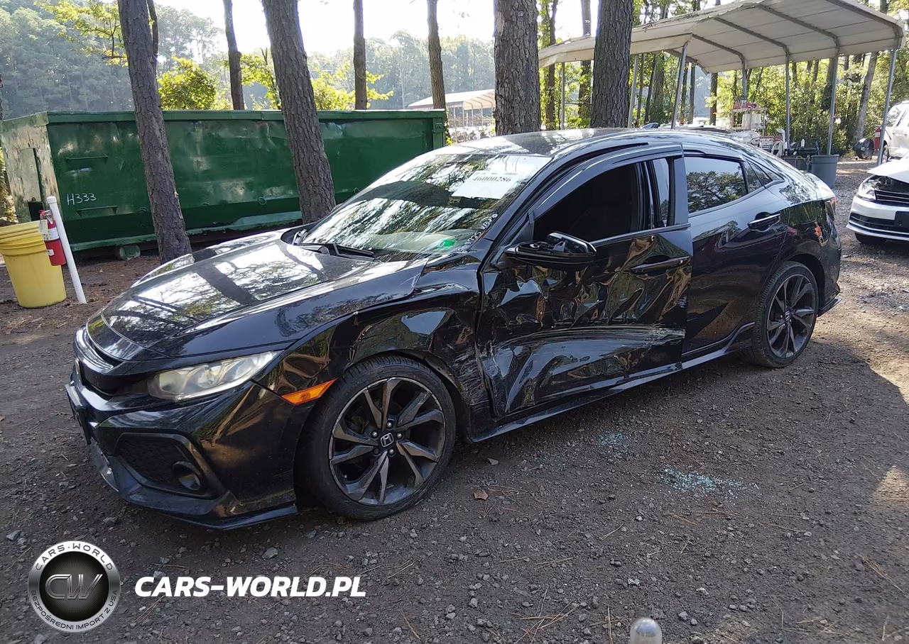 2018 Honda Civic Sport VIN:SHHFK7H44JU220165 - 2