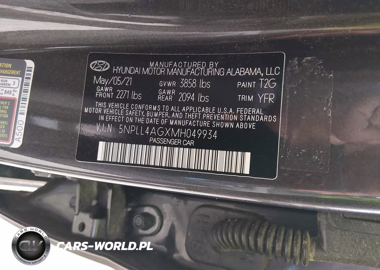 2021 Hyundai Elantra Se VIN:5NPLL4AGXMH049934 - 9