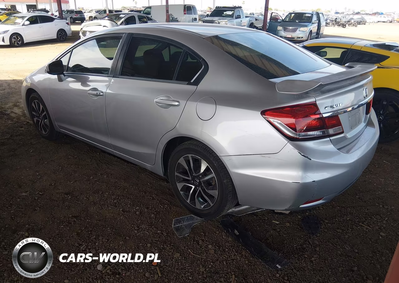 2014 Honda Civic Ex VIN:19XFB2F83EE017600 - 3