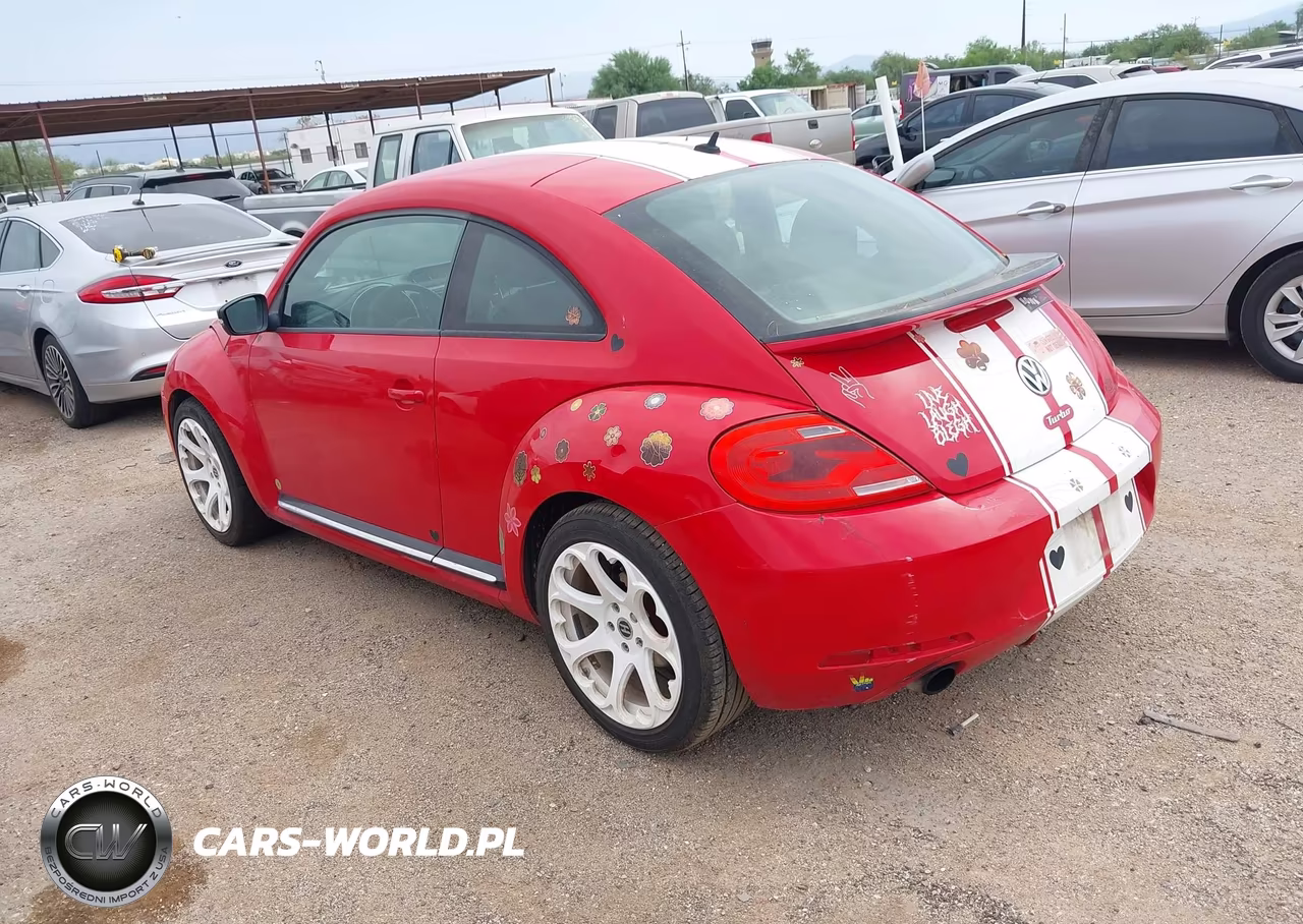 2013 Volkswagen Beetle 2.0T Turbo VIN:3VWV67AT0DM608896 - 3