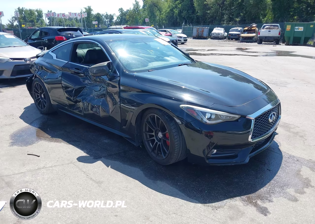 2017 Infiniti Q60 3.0T Red Sport 400