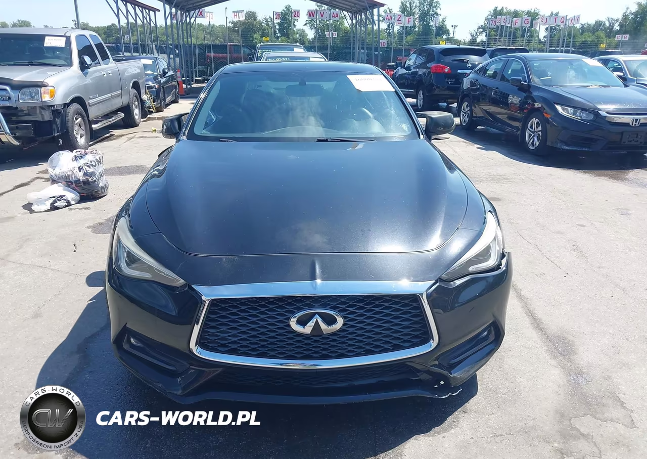 2017 Infiniti Q60 3.0T Red Sport 400 VIN:JN1FV7EL1HM700575 - 12