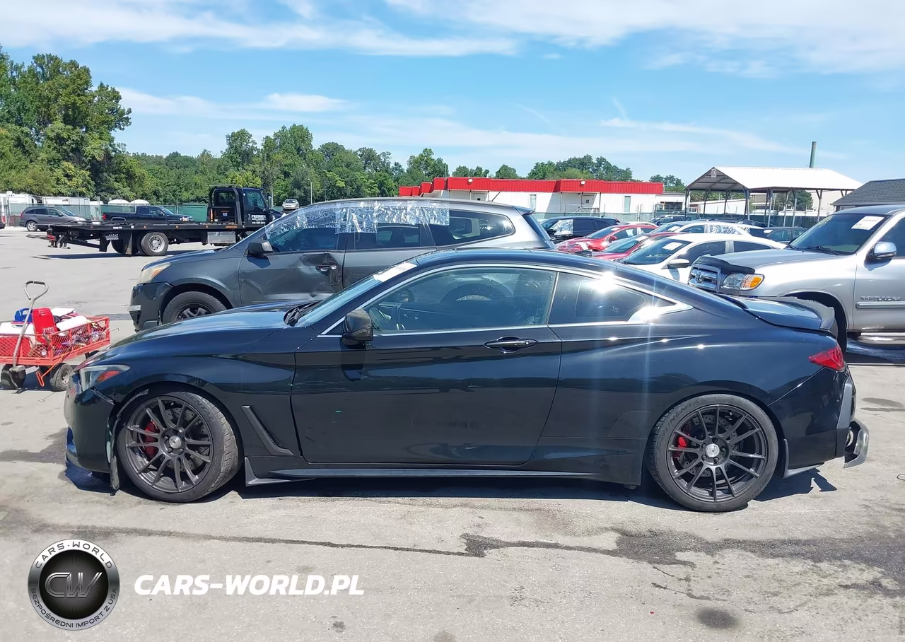 2017 Infiniti Q60 3.0T Red Sport 400 VIN:JN1FV7EL1HM700575 - 14