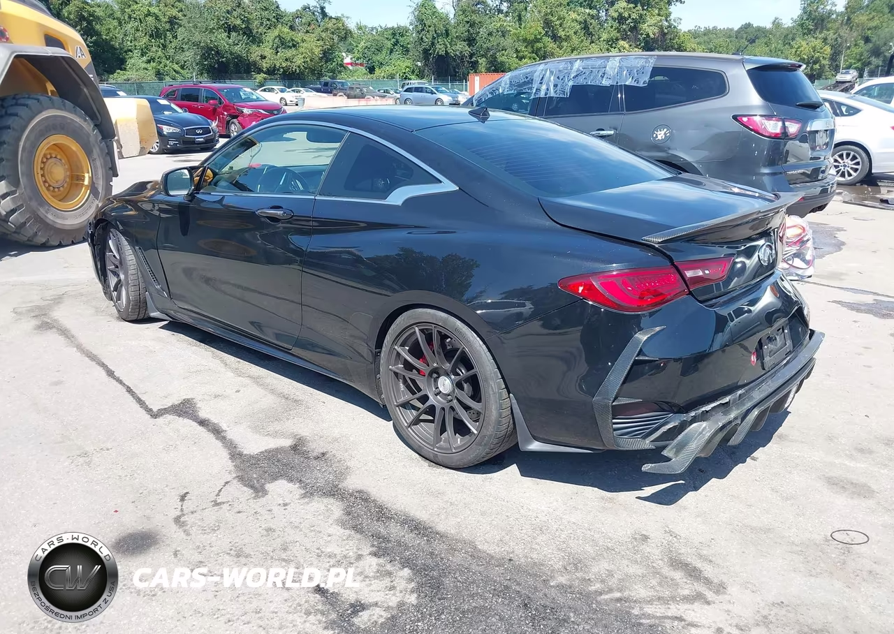 2017 Infiniti Q60 3.0T Red Sport 400 VIN:JN1FV7EL1HM700575 - 3