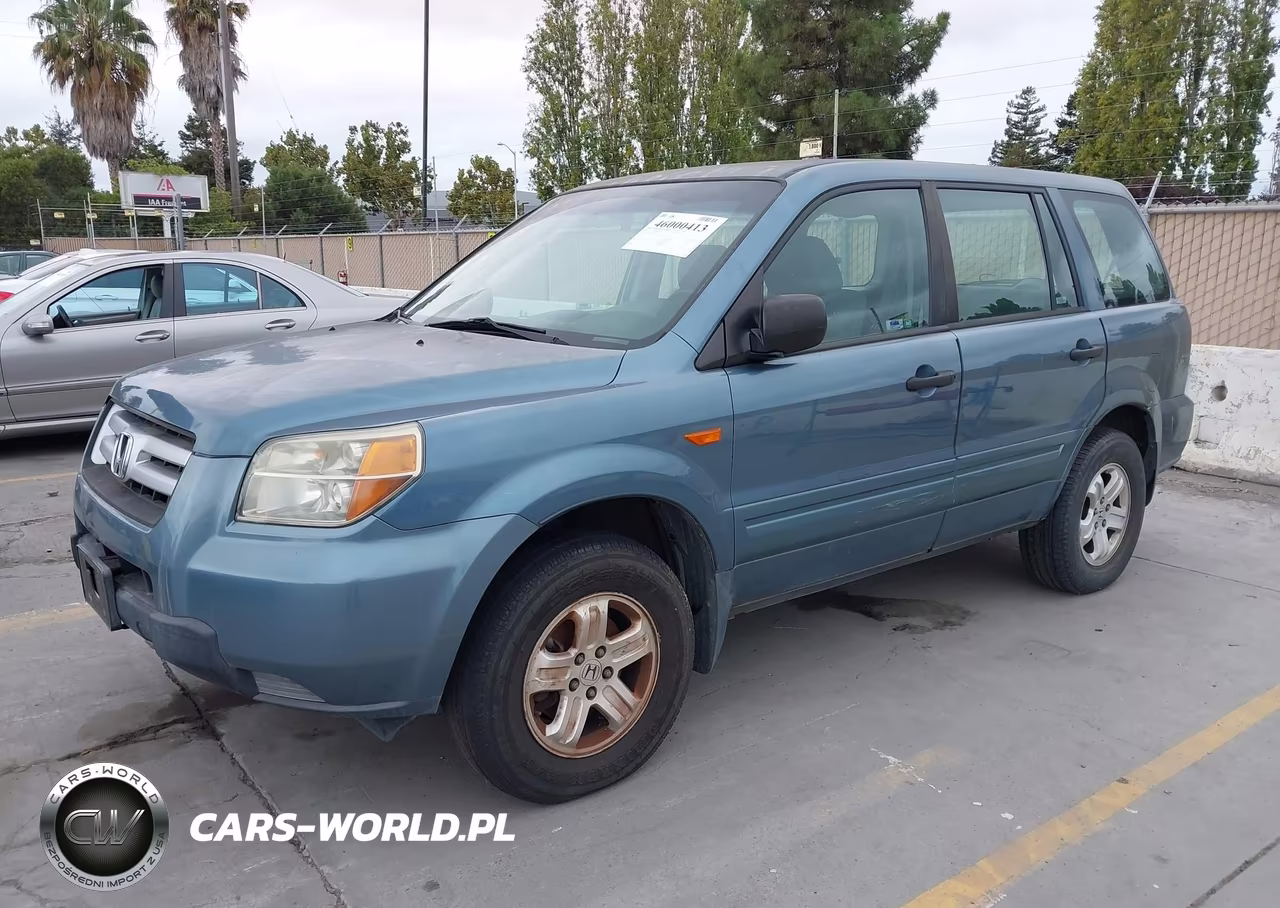 2006 Honda Pilot Lx VIN:5FNYF281X6B052157 - 2