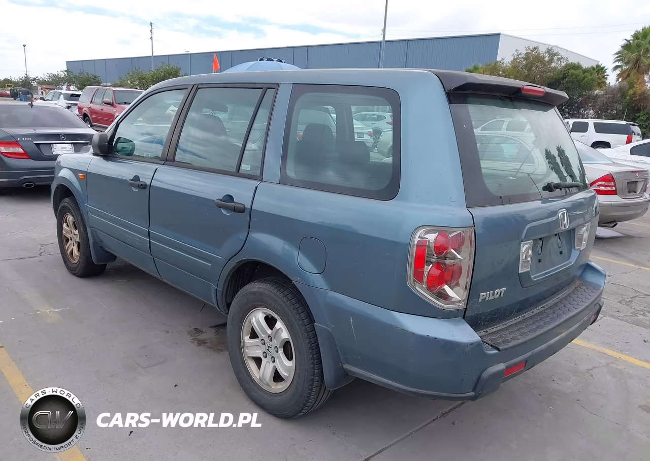 2006 Honda Pilot Lx VIN:5FNYF281X6B052157 - 3