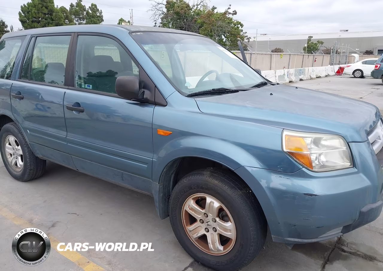 2006 Honda Pilot Lx VIN:5FNYF281X6B052157 - 6