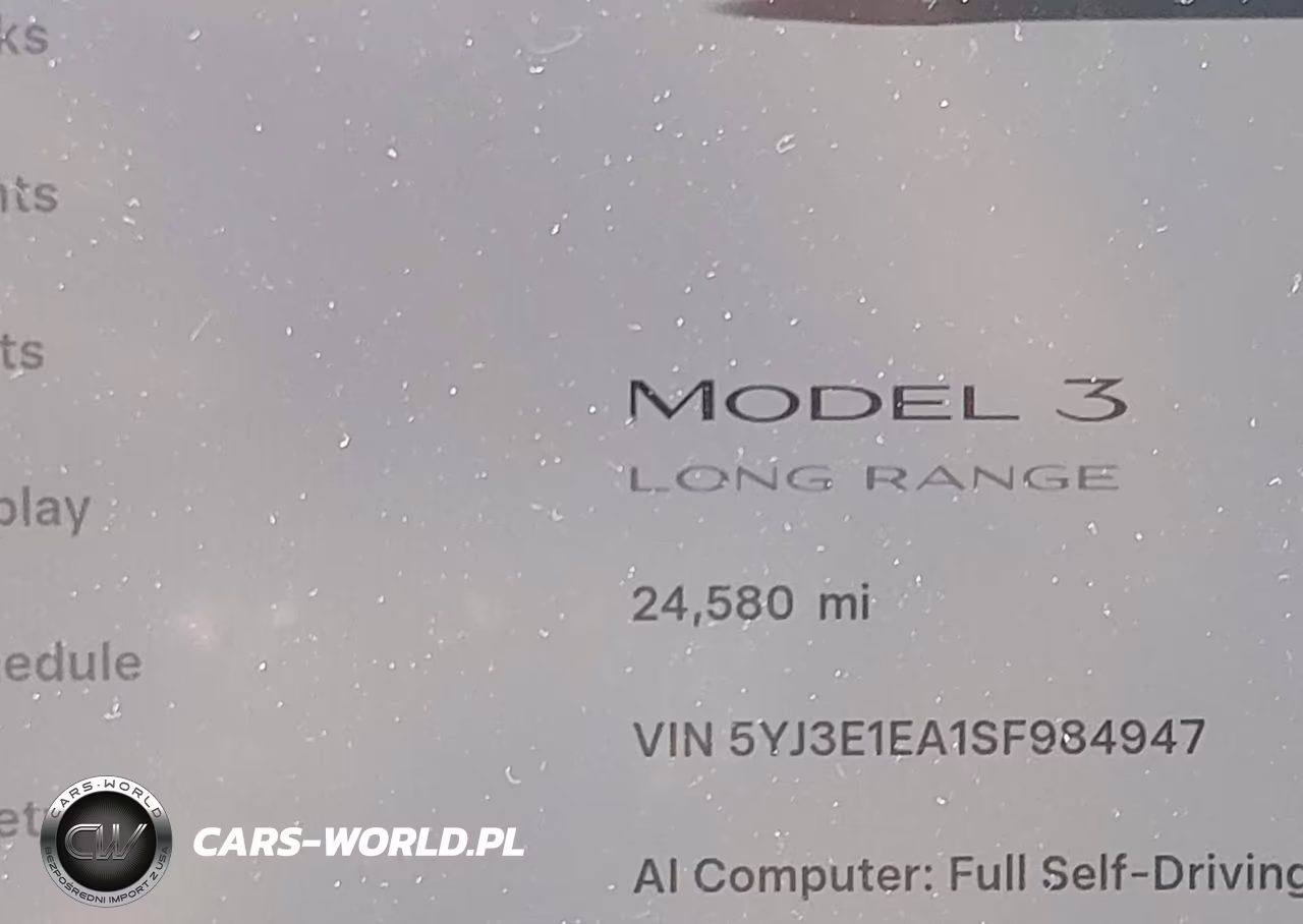 2025 Tesla Model 3 Long Range Rear-Wheel Drive-Standard Rear-Wheel Drive VIN:5YJ3E1EA1SF984947 - 14