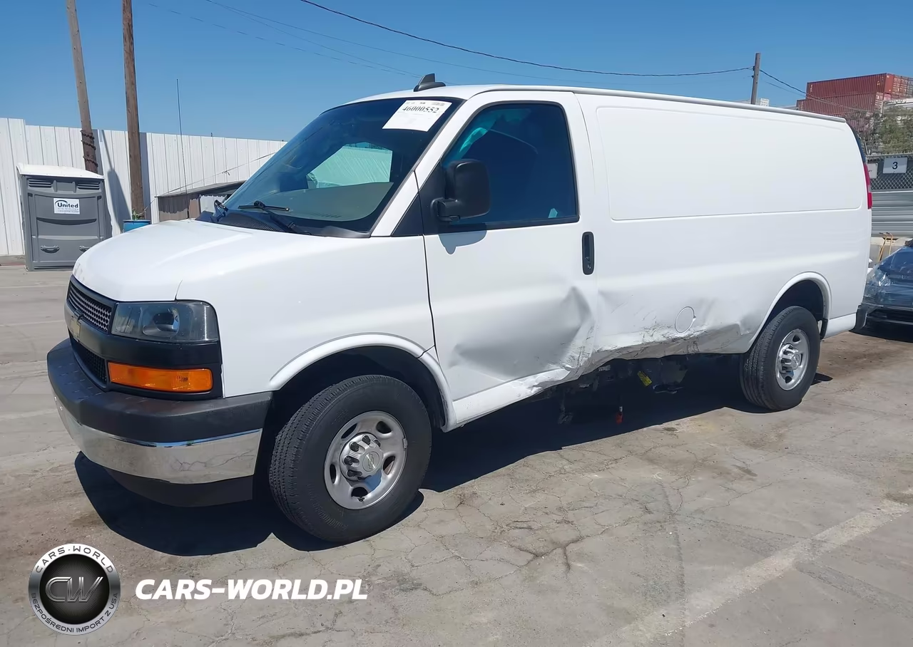 2022 Chevrolet Express Cargo Rwd 3500 Regular Wheelbase Wt VIN:1GCZGGF75N1265868 - 2