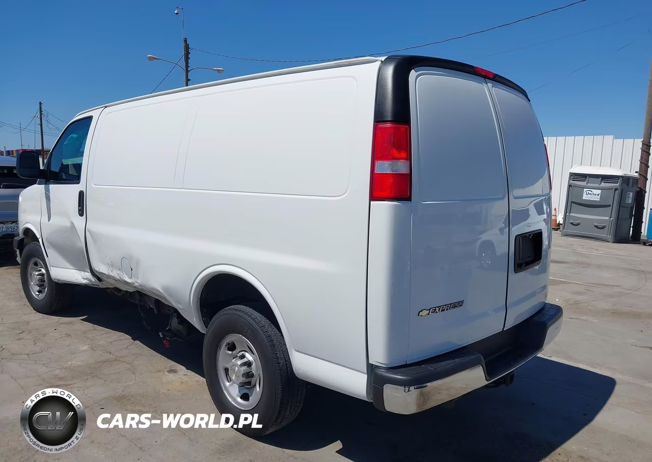 2022 Chevrolet Express Cargo Rwd 3500 Regular Wheelbase Wt VIN:1GCZGGF75N1265868 - 3
