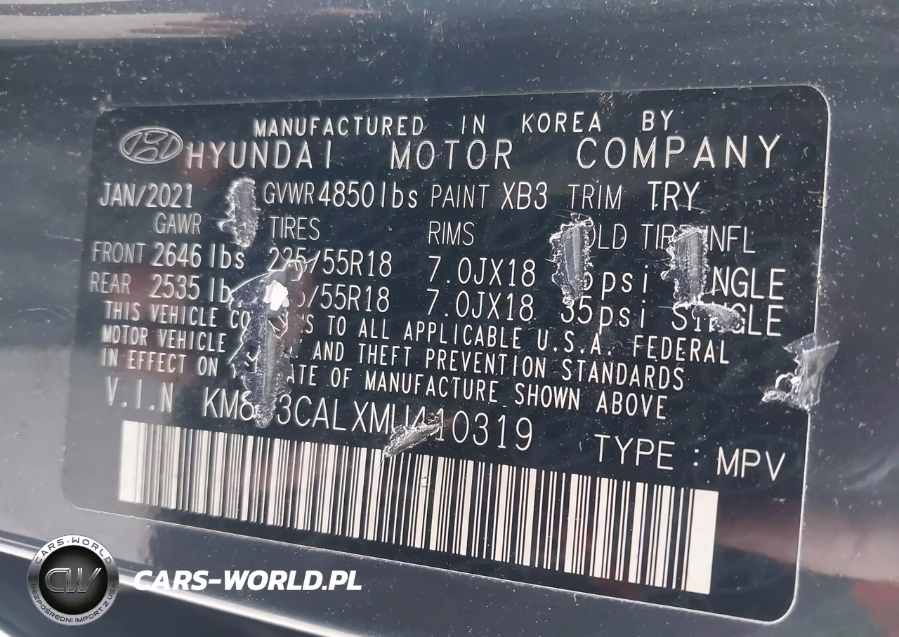 2021 Hyundai Tucson Limited VIN:KM8J3CALXMU410319 - 9