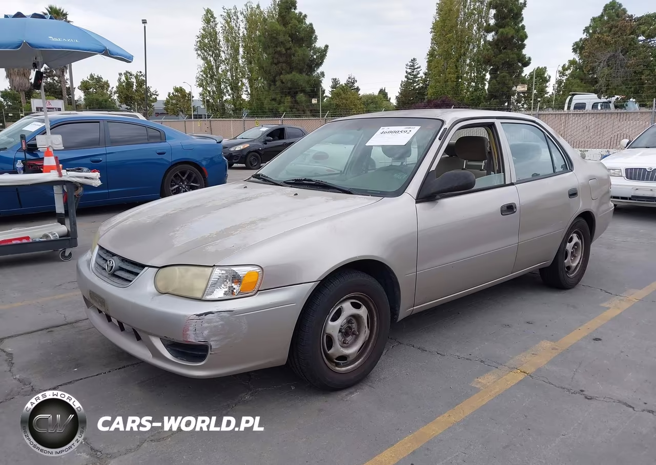 2001 Toyota Corolla Ce VIN:1NXBR12E21Z499967 - 2