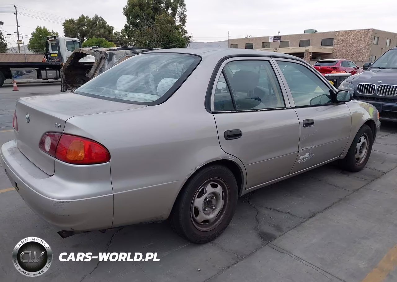 2001 Toyota Corolla Ce VIN:1NXBR12E21Z499967 - 4
