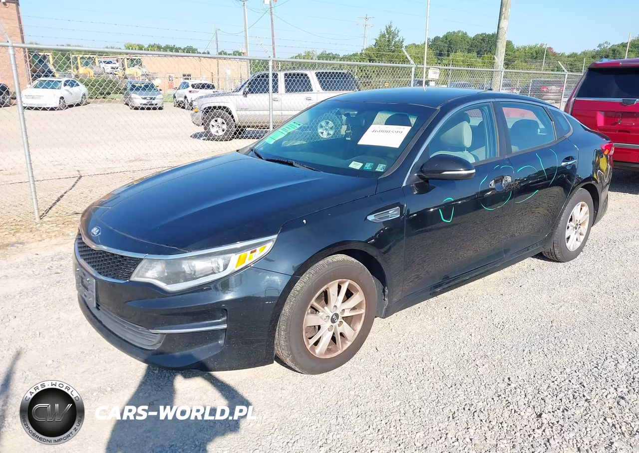 2017 Kia Optima Lx VIN:5XXGT4L37HG163189 - 2