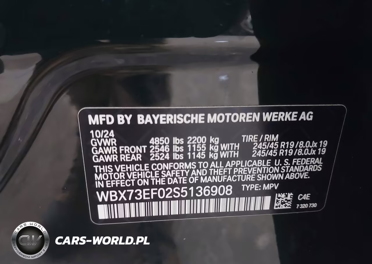 2025 BMW X1 xDrive28I VIN:WBX73EF02S5136908 - 9