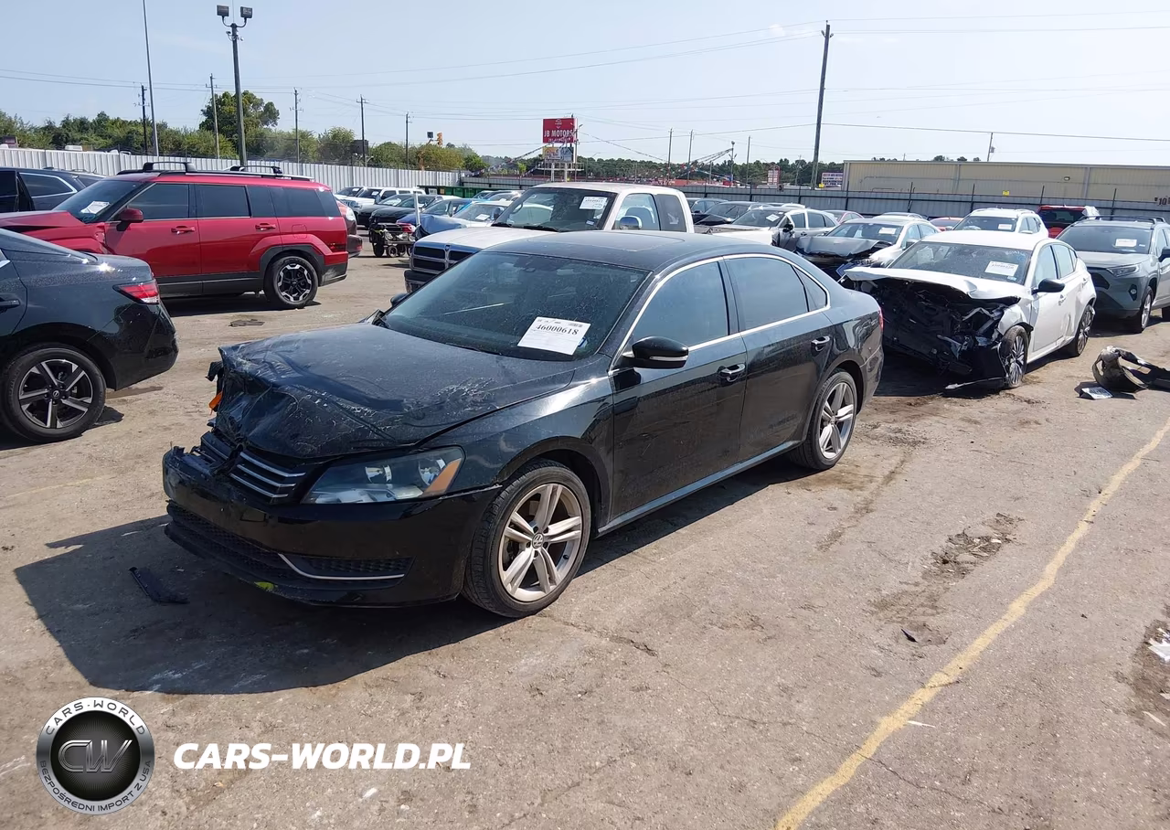 2014 Volkswagen Passat 1.8T Se VIN:1VWBT7A32EC045218 - 2