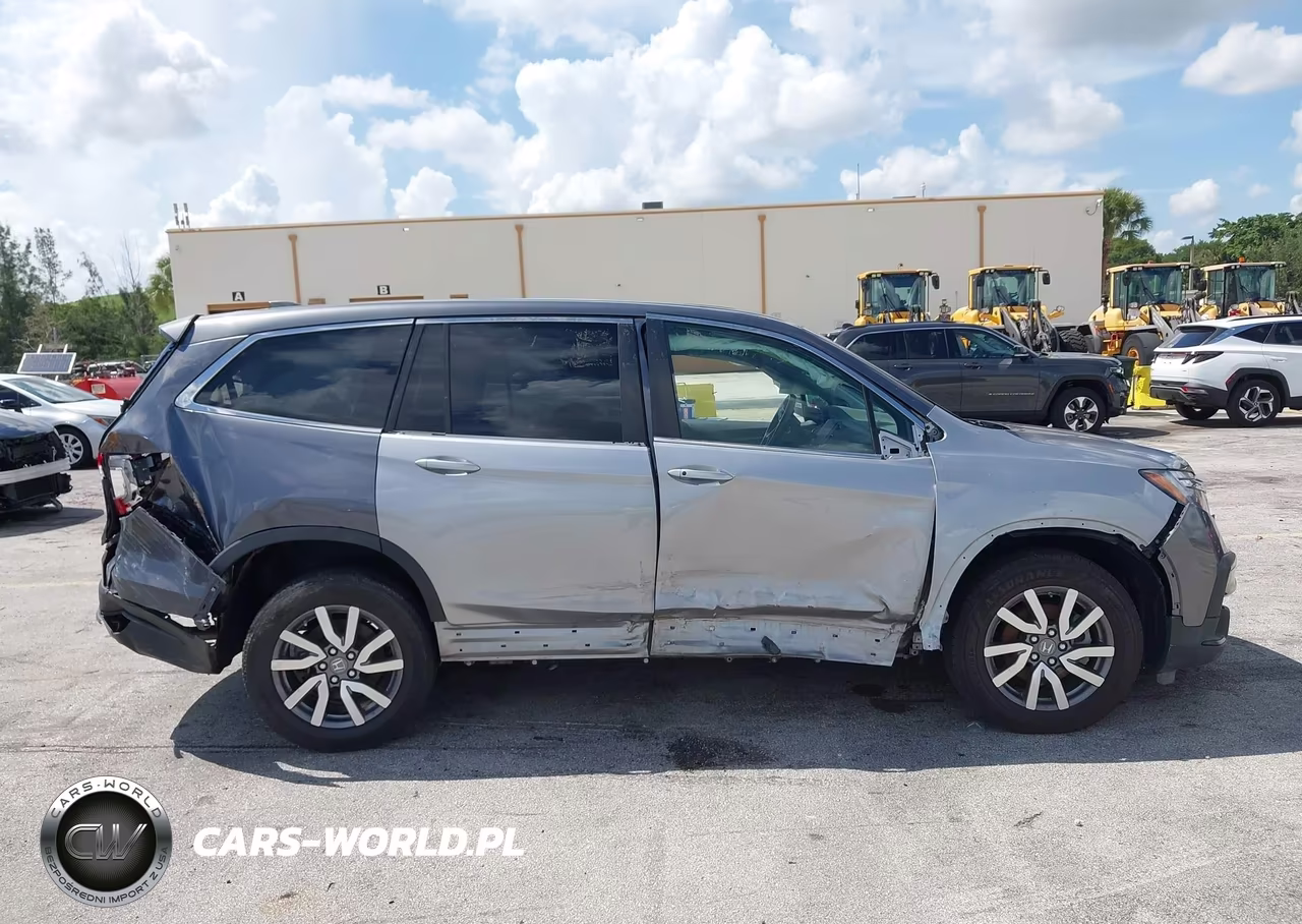 2021 Honda Pilot 2Wd Ex-L VIN:5FNYF5H53MB002525 - 12