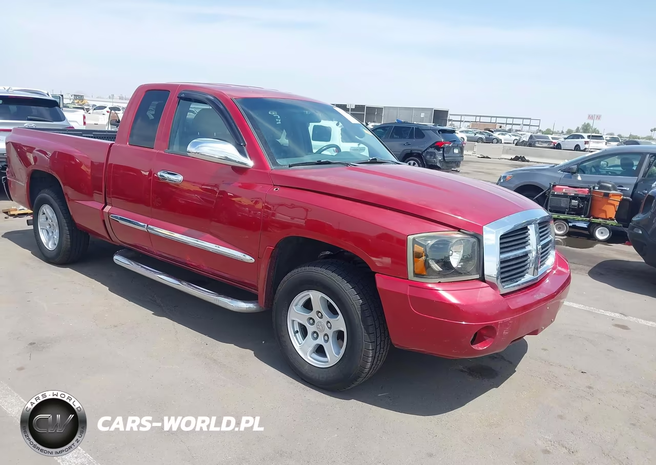 2007 Dodge Dakota Slt VIN:1D7HE42K67S136647 - 1