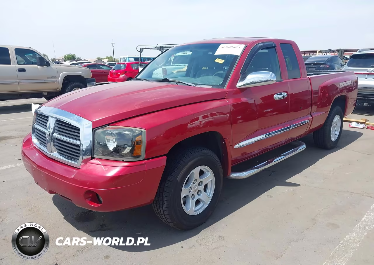 2007 Dodge Dakota Slt VIN:1D7HE42K67S136647 - 2