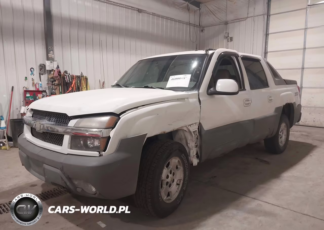 2002 Chevrolet Avalanche 1500 VIN:3GNEK13T82G131632 - 2