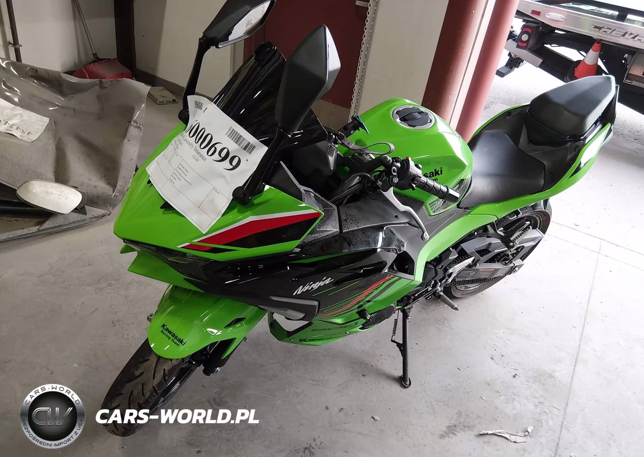 2024 Kawasaki Ex500 A-B VIN:ML5EXGJ15RDA21348 - 2