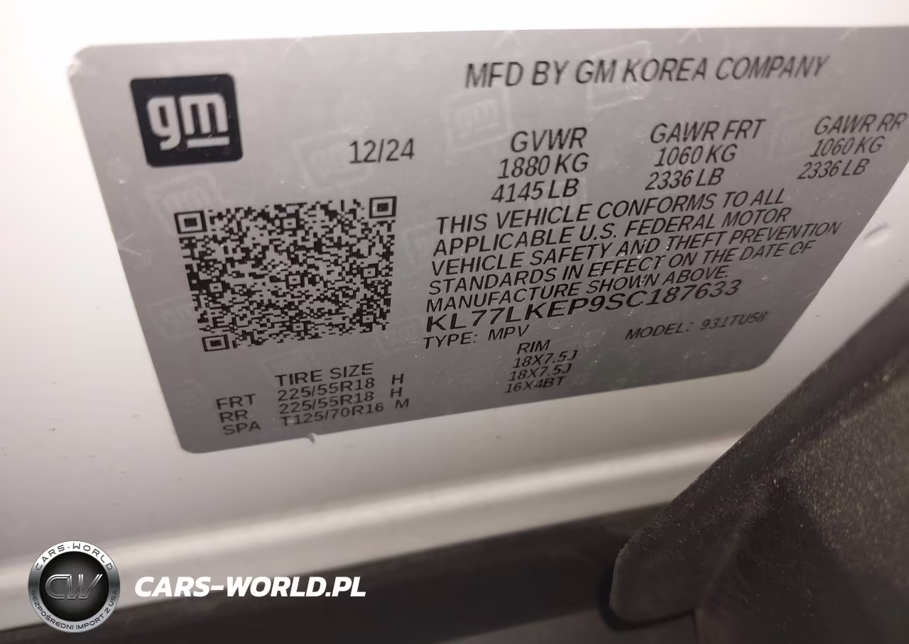 2025 Chevrolet Trax Fwd Activ VIN:KL77LKEP9SC187633 - 9