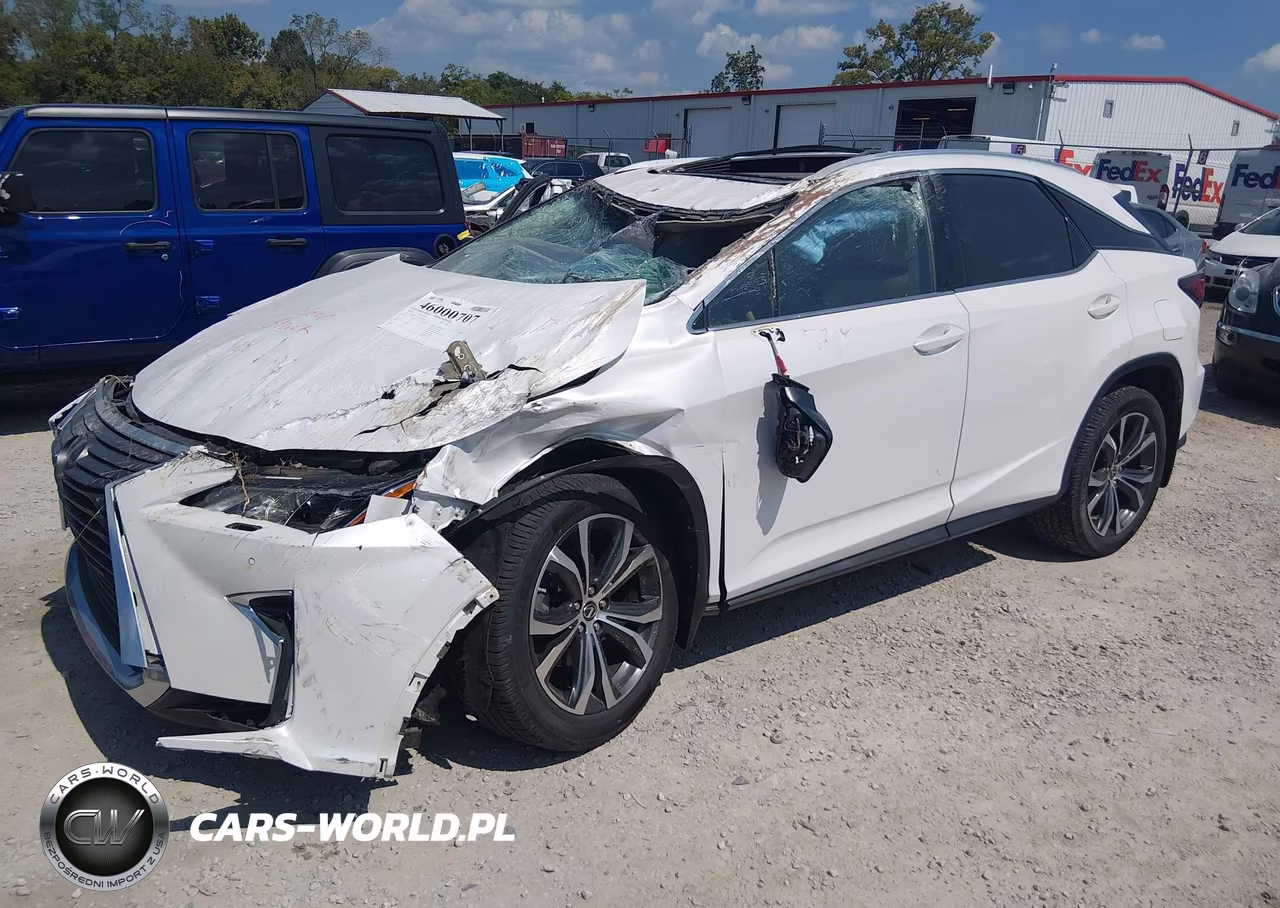 2018 Lexus Rx 350 VIN:2T2BZMCAXJC159282 - 2