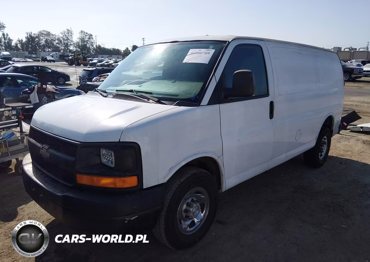 2012 Chevrolet Express 2500 Work Van VIN:1GCWGFCA9C1168182 - 2