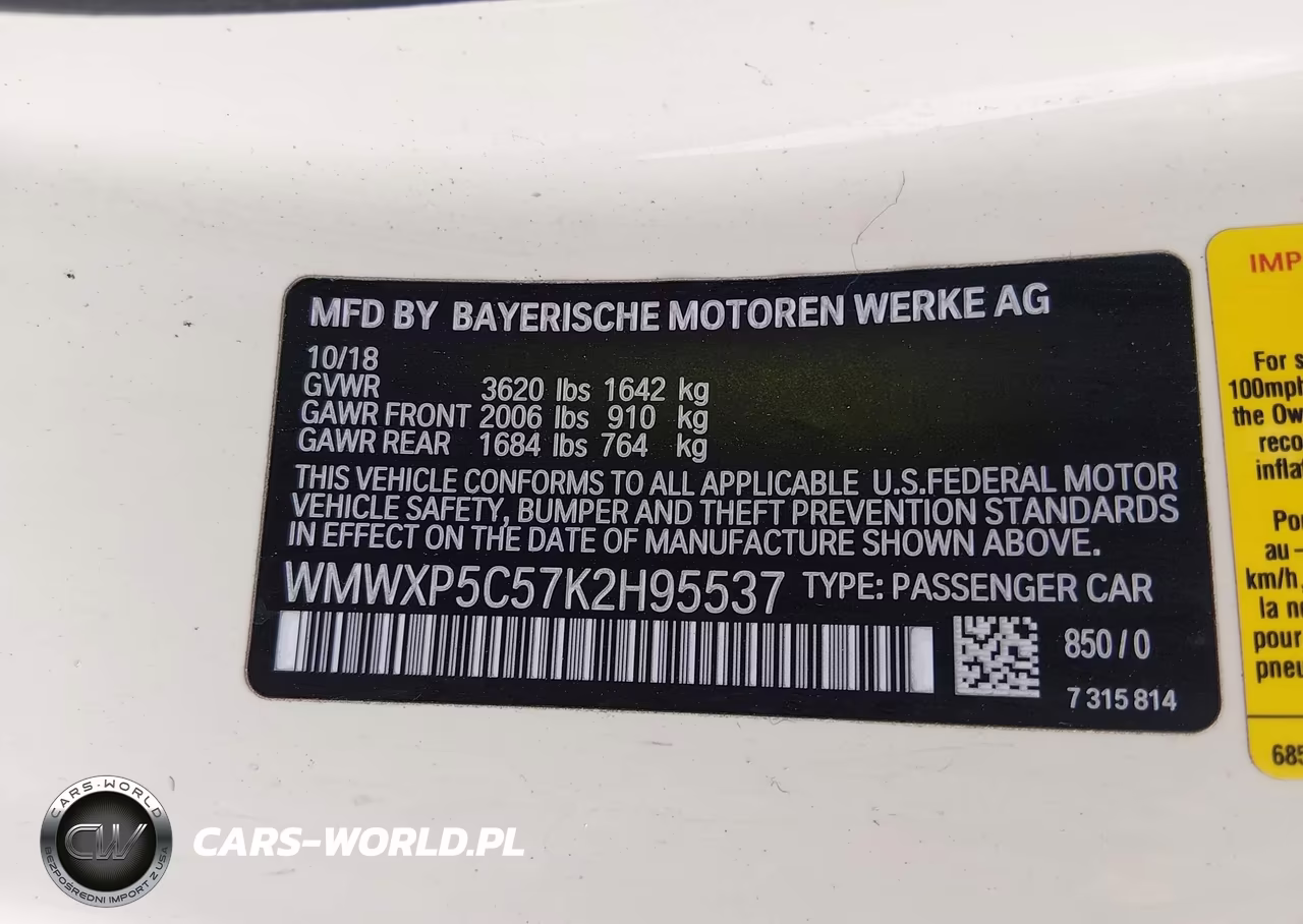 2019 Mini Hardtop Cooper VIN:WMWXP5C57K2H95537 - 9