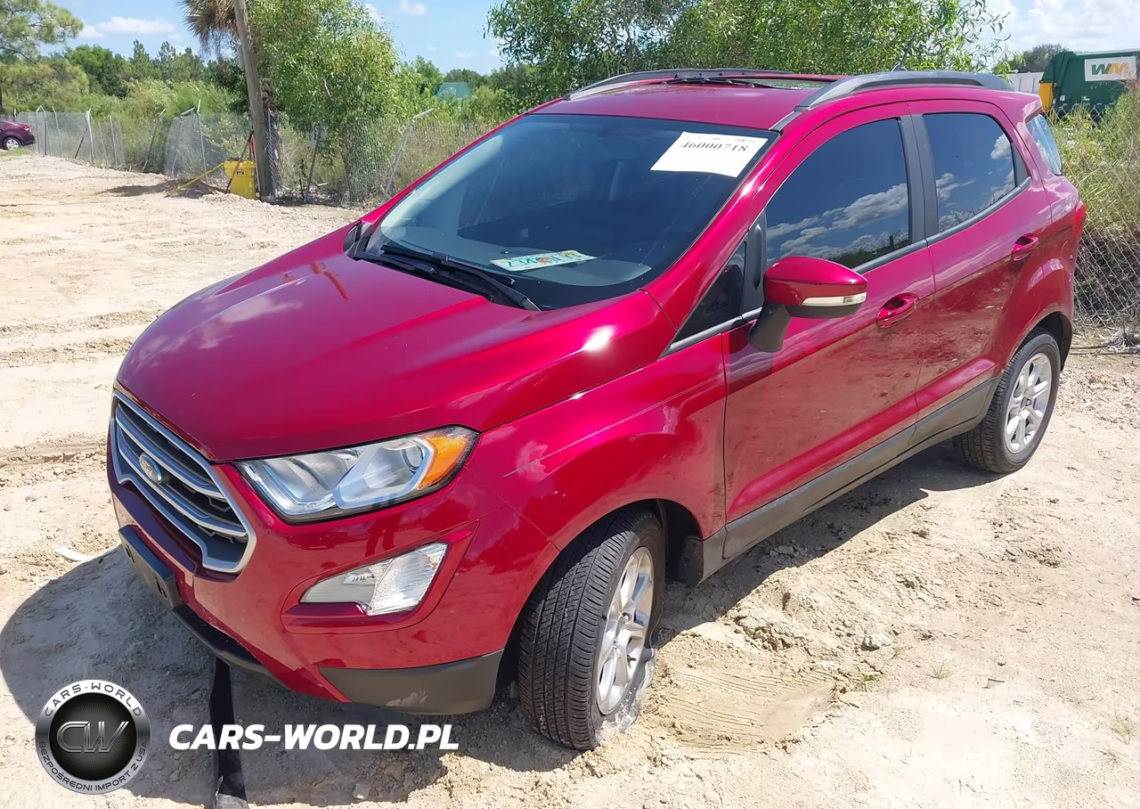 2020 Ford Ecosport Se VIN:MAJ3S2GE9LC362387 - 2