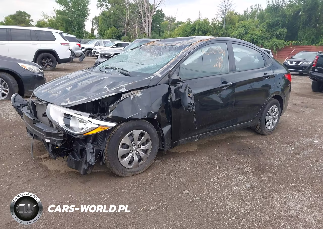 2017 Hyundai Accent Se VIN:KMHCT4AE7HU351980 - 2