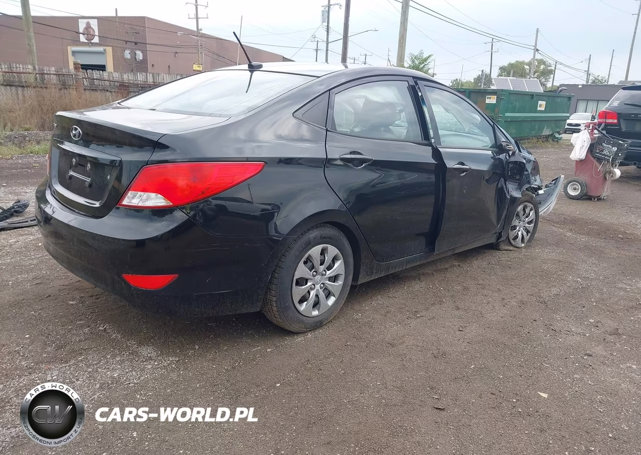 2017 Hyundai Accent Se VIN:KMHCT4AE7HU351980 - 4
